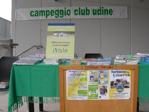 il banchetto del Club a Pollice Verde