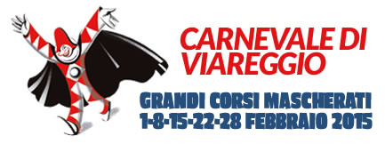 Logo Carnevale Viareggio 2015